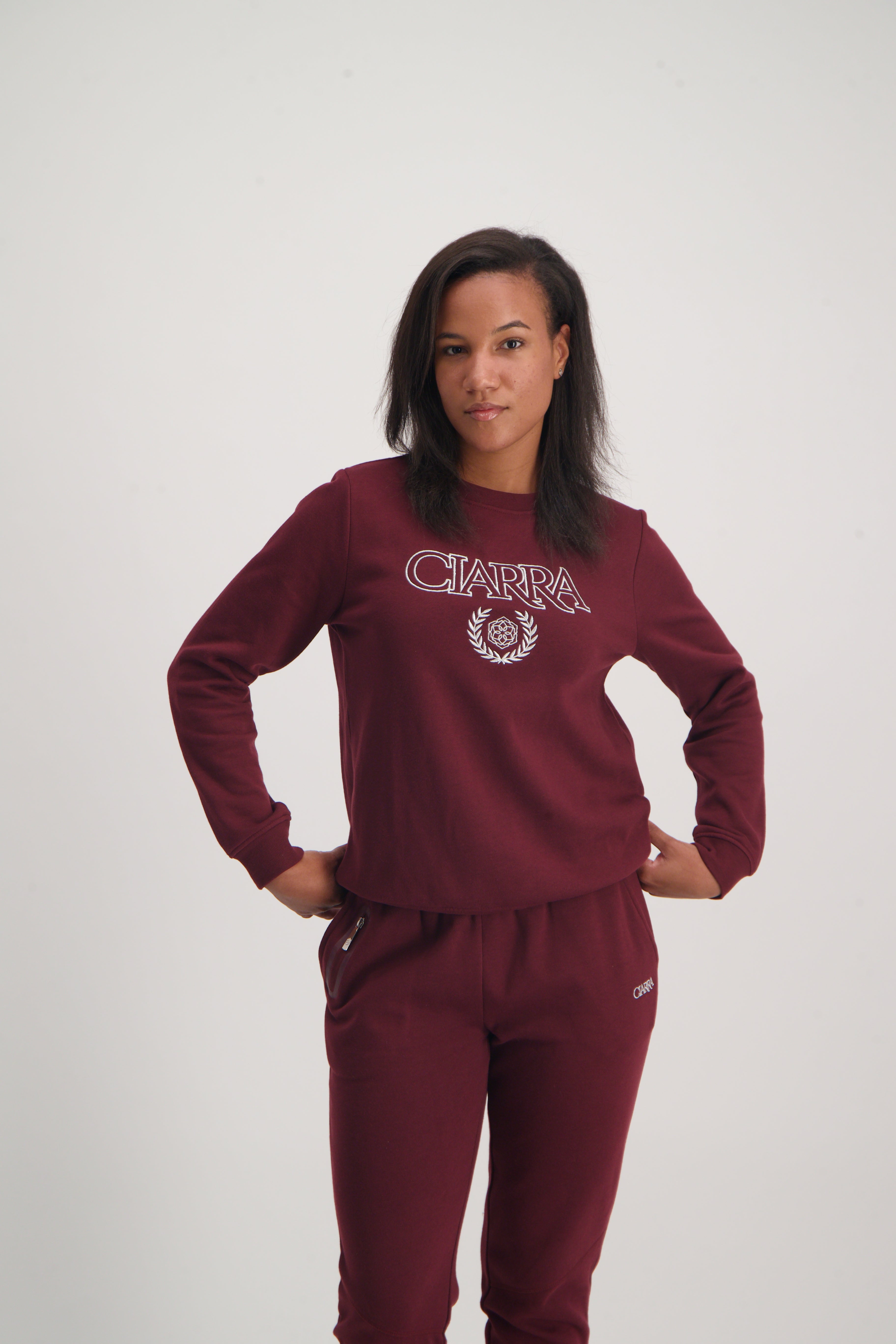 Ladies  Berry Long Sleeve Sweater