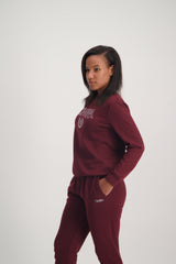 Ladies  Berry Long Sleeve Sweater