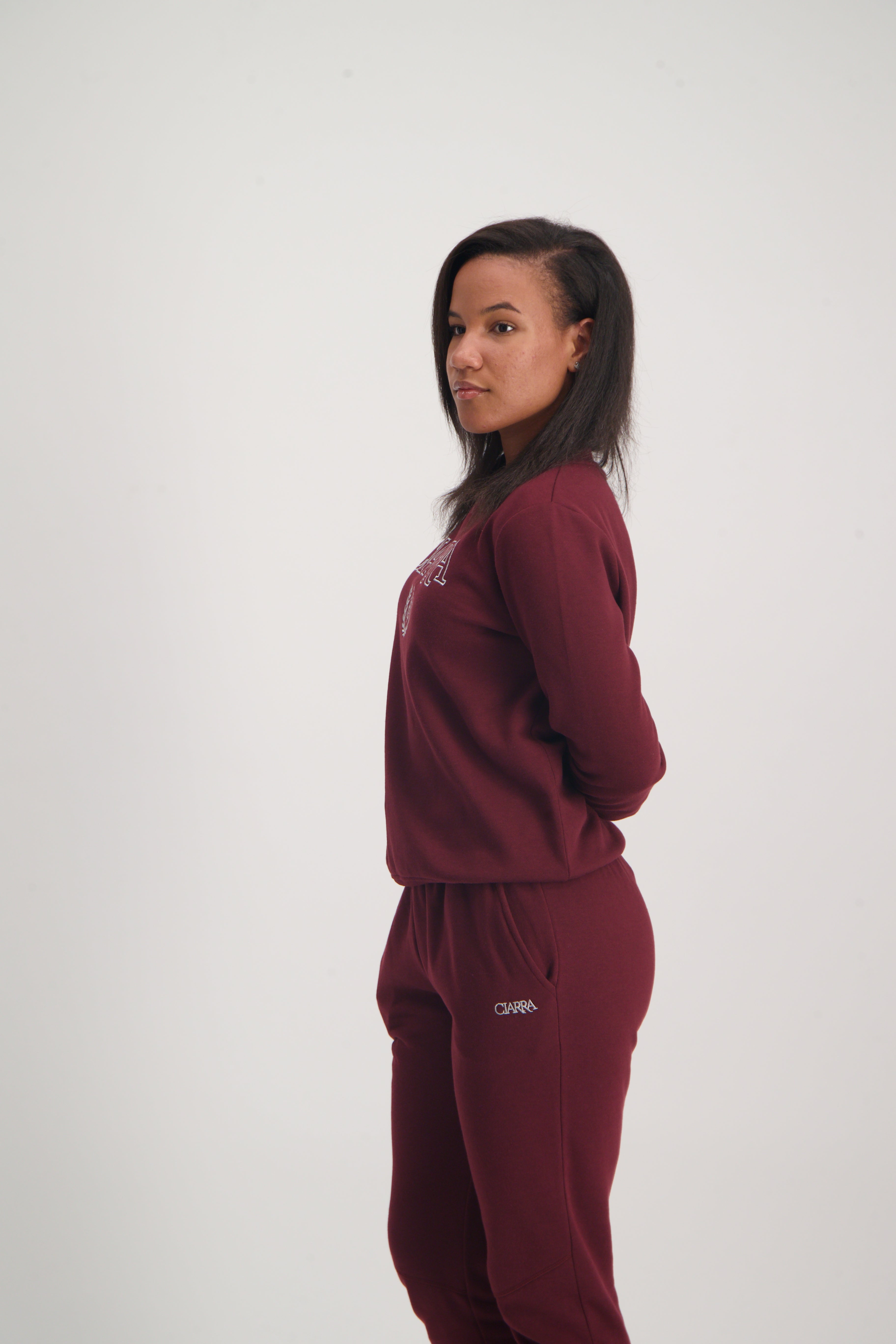 Ladies  Berry Long Sleeve Sweater