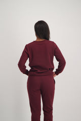 Ladies  Berry Long Sleeve Sweater