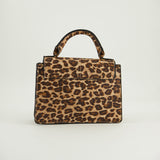 Top Handle Crossbody Bag.Gold Chain Strap.