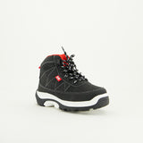 Young Buck Hiker Boot.White Contrast Stitching.