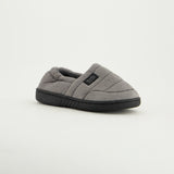 Closed Toe And Back Bedroom Slipper.Black Stitching.