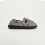 Closed Toe And Back Bedroom Slipper.Black Stitching.