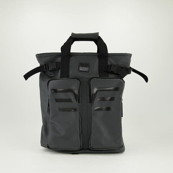 Coated Canvas Utility Tote Backpack.Wing HD Print. – Fashion