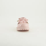 Loafer Slip On Shoe.Chiffon Bow.