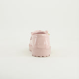 Loafer Slip On Shoe.Chiffon Bow.