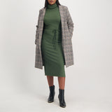 Choc/Stone Amajarz Coat