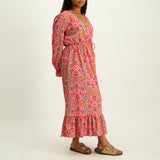 Pink Cross Over Dress