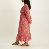 Pink Cross Over Dress