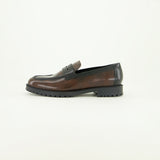 High Shine Pu Loafer Slip On Shoe.