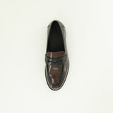 High Shine Pu Loafer Slip On Shoe.