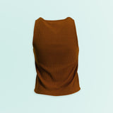 Ladies Rust Vest