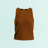 Ladies Rust Vest