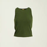 Ladies Olive Vest