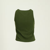 Ladies Olive Vest
