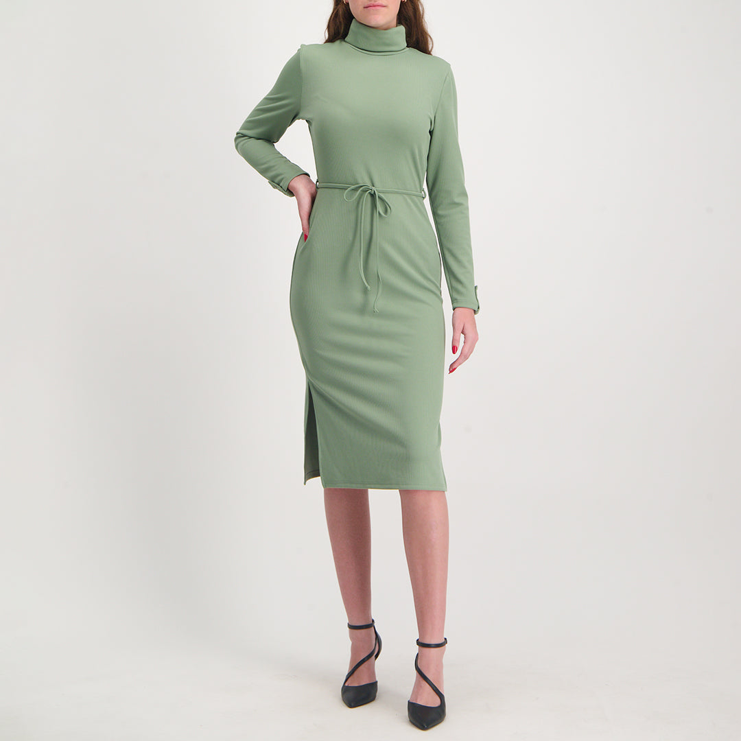 Sage Ribb Dress