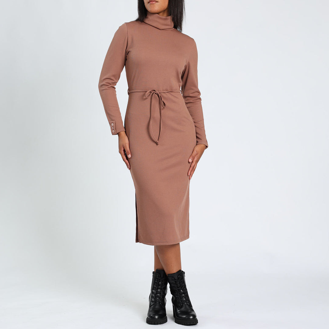Mocca Ribb Dress