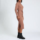 Mocca Ribb Dress