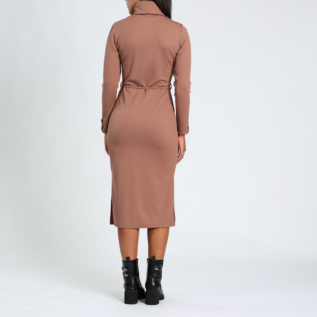 Mocca Ribb Dress
