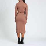 Mocca Ribb Dress