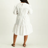 White Tiered Dress