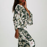 Olive Frill Blouse