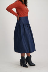 LADIES CIARRA BUBBLE HEM SKIRT