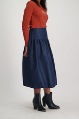 LADIES CIARRA BUBBLE HEM SKIRT
