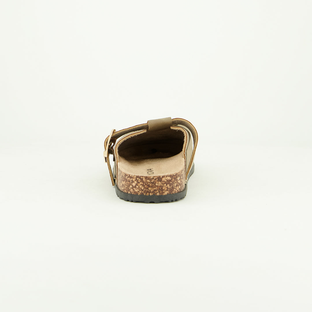Clog Slip On Shoe.Cork Outsole.