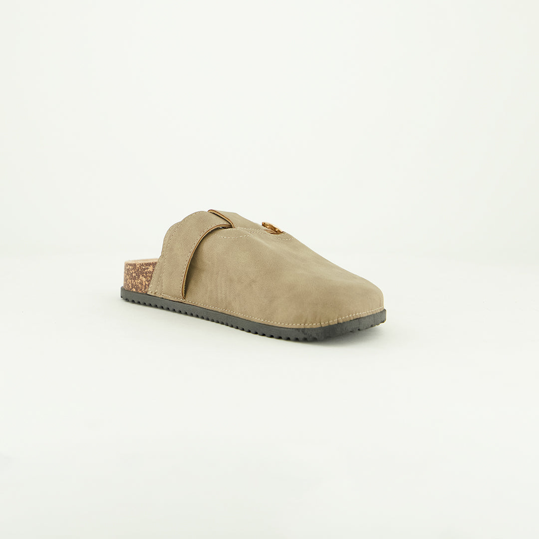 Clog Slip On Shoe.Cork Outsole.
