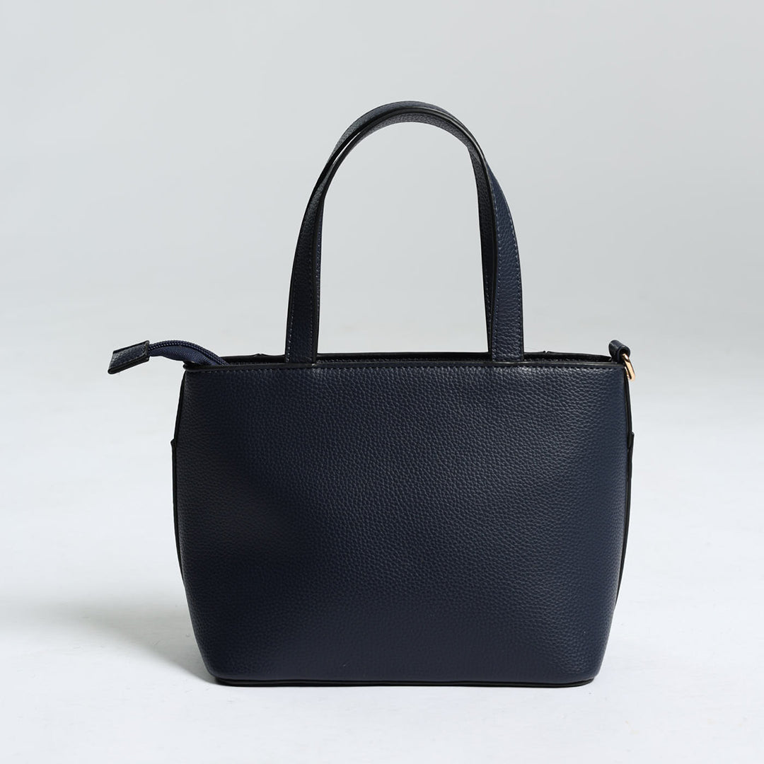 Colourblocked Tote Bag.