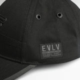 Evolve Black Peak Cap