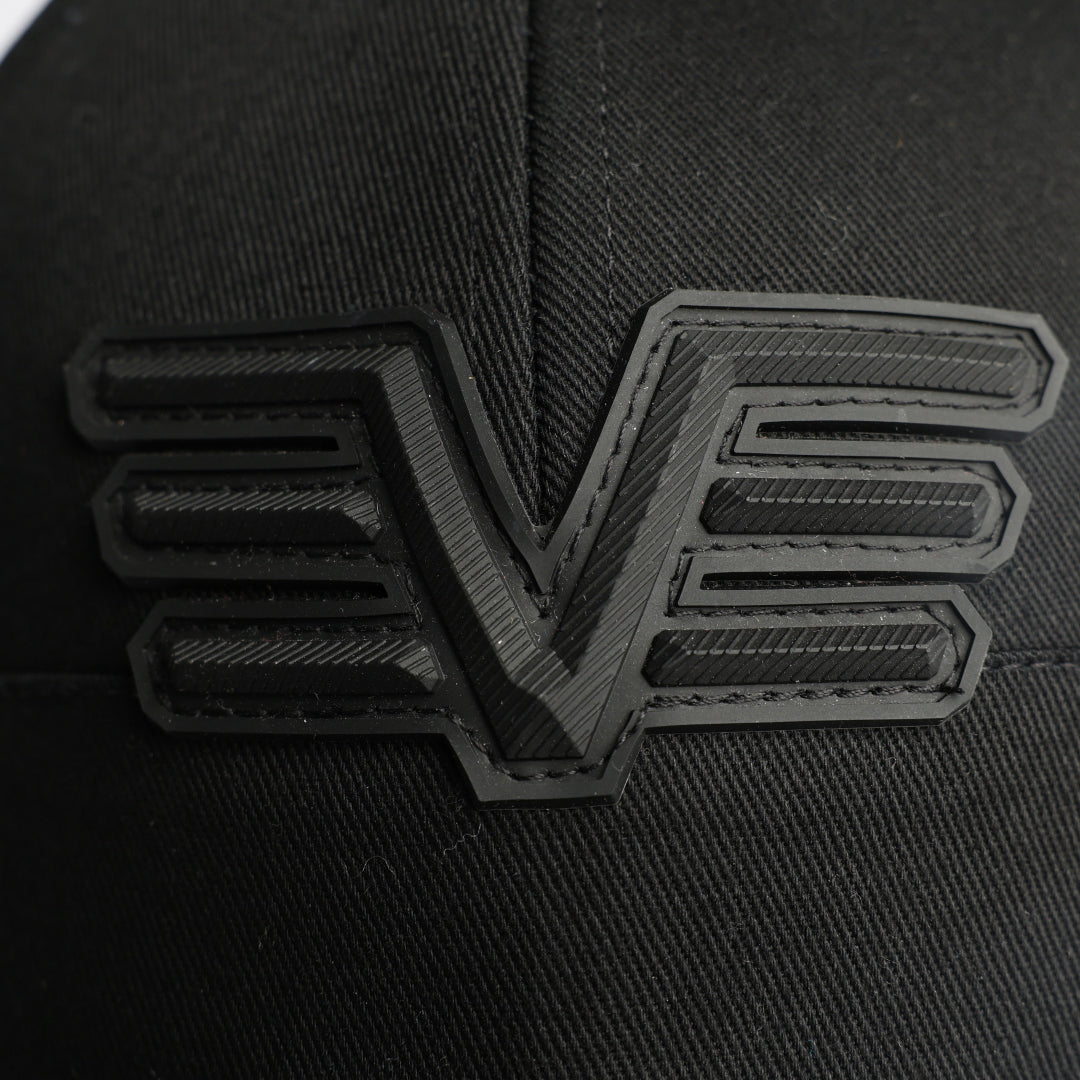 Evolve Black Peak Cap