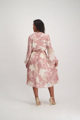 LADIES CIARRA STONE  LUREX TIERED DRESS