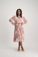 LADIES CIARRA STONE  LUREX TIERED DRESS