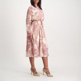 LADIES CIARRA STONE  LUREX TIERED DRESS