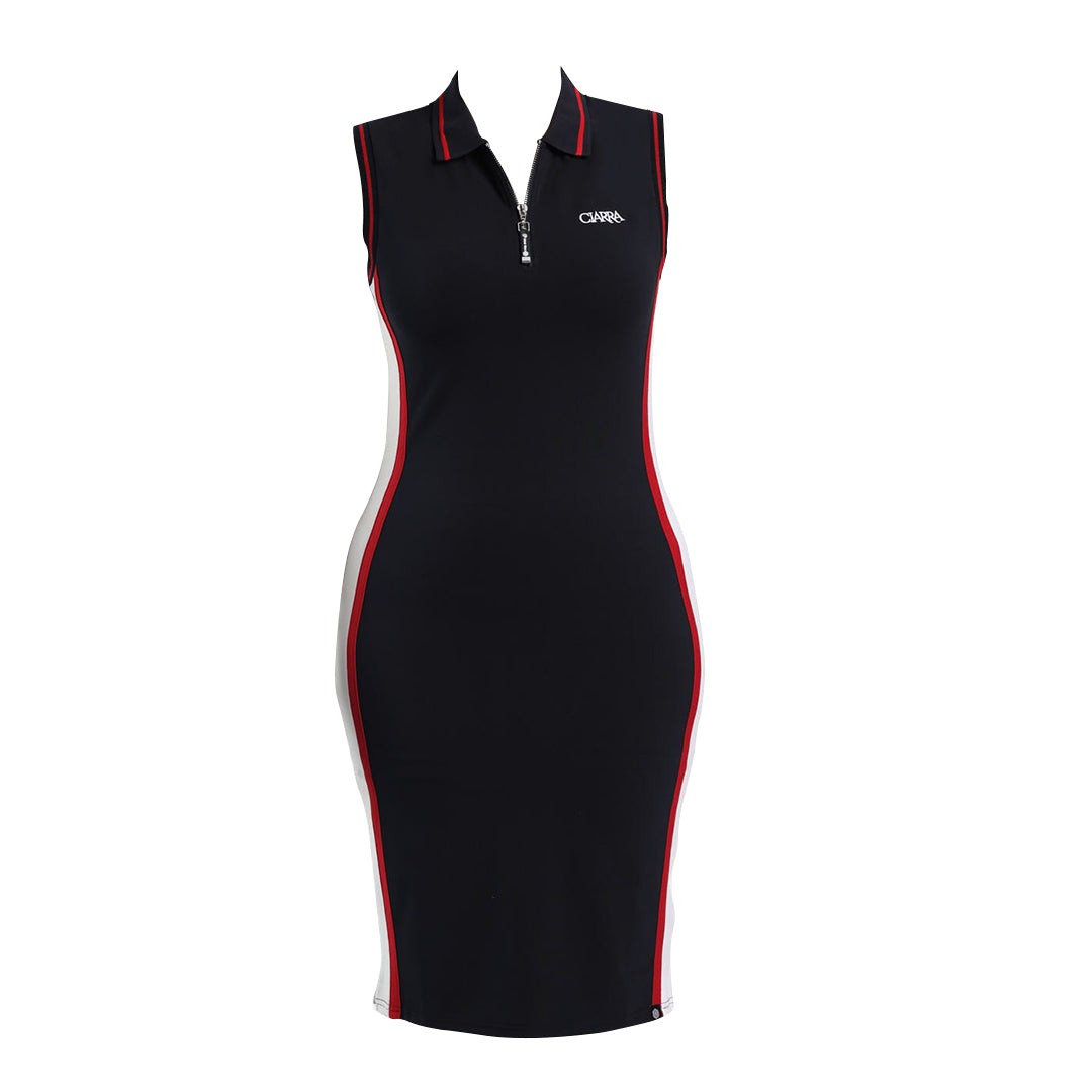 LADIES NAVY GOLFER DRESS