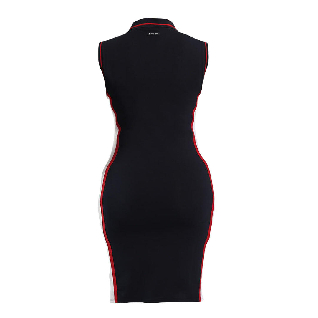 LADIES NAVY GOLFER DRESS