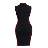 LADIES NAVY GOLFER DRESS