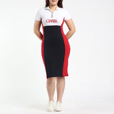 LADIES CIARRA NAVY DRESS