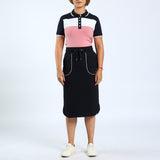 LADIES CIARRA NAVY JOGGER SKIRT