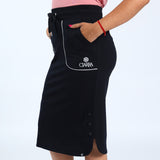 LADIES CIARRA NAVY JOGGER SKIRT