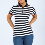 LADIES CIARRA STRIPE GOLFER