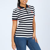 LADIES CIARRA STRIPE GOLFER