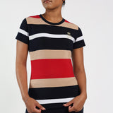 LADIES CIARRA RED STRIPE 2PK