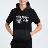 BOYS TRB BLACK HOODED SWEATER