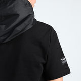 BOYS TRB BLACK HOODED SWEATER