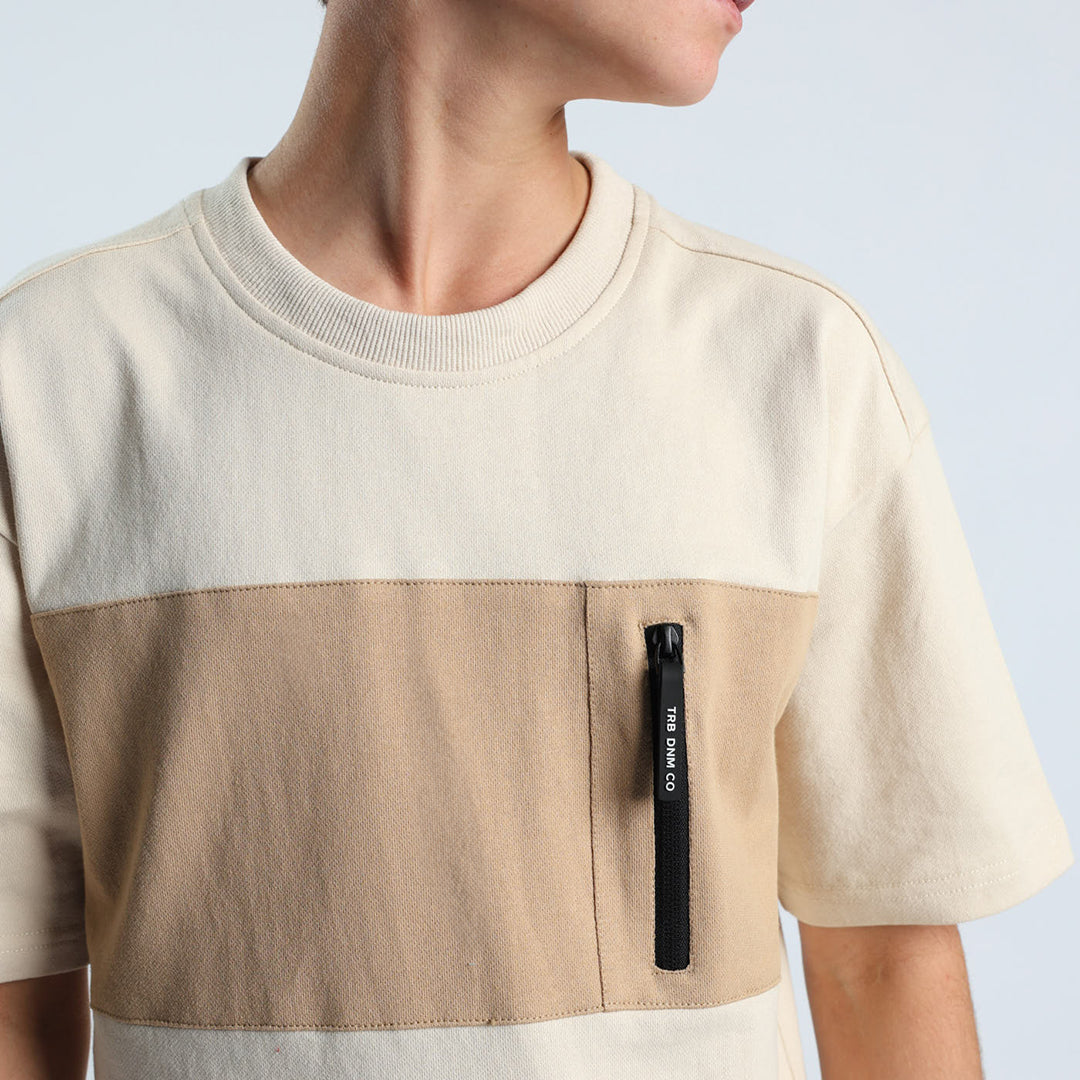 BOYS TRB STONE BOXY T-SHIRT