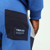 BOYS TRB BLUE/NAVY SHORTS